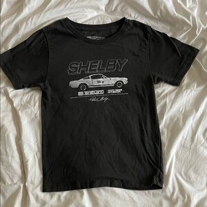 Selby Kids Black Car Graphic Tee